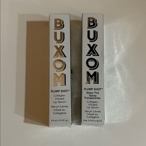 Buxom Plump Shot Collagen Lip Serum Set